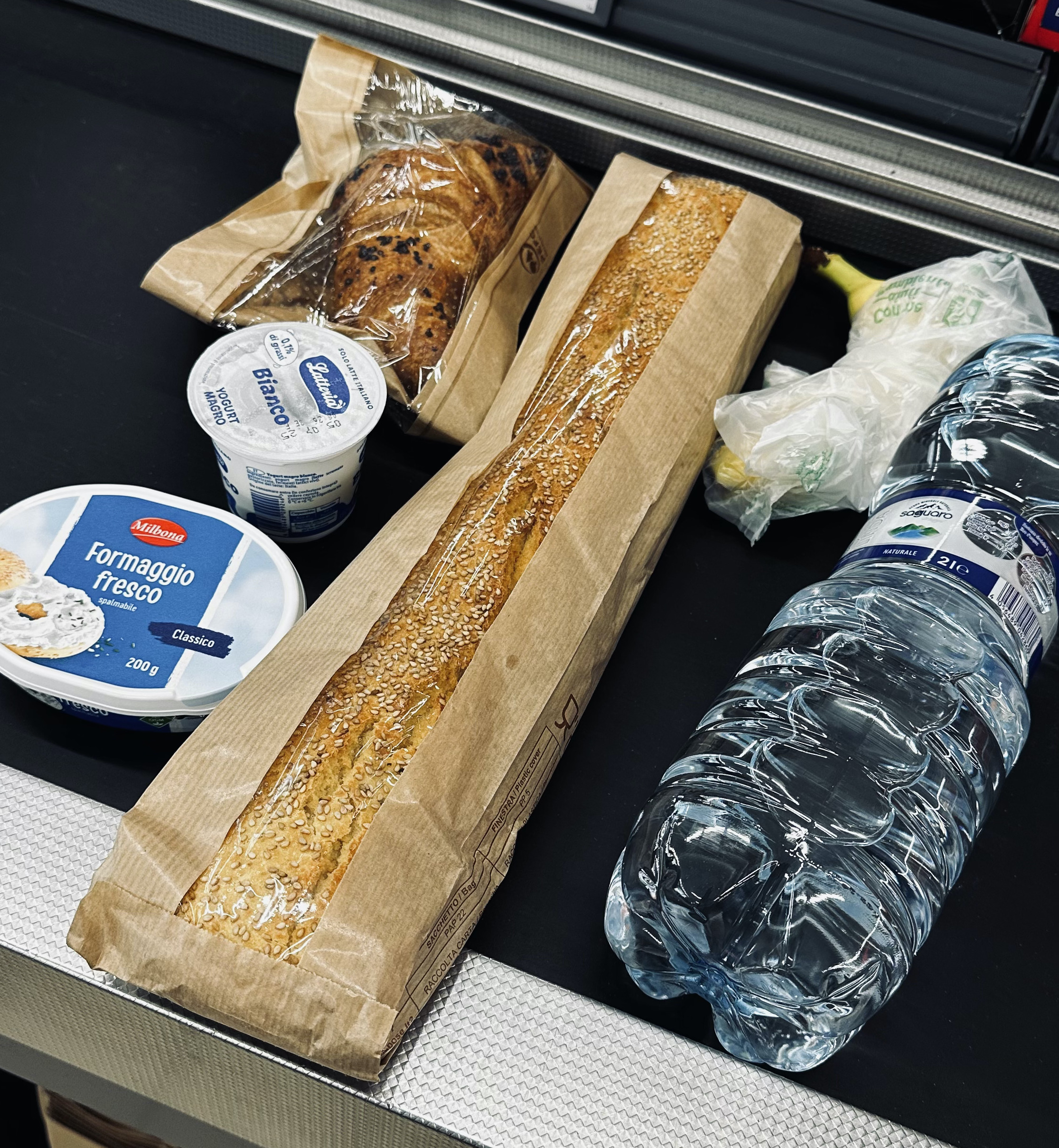 LIDLスーパーに毎日通っていた