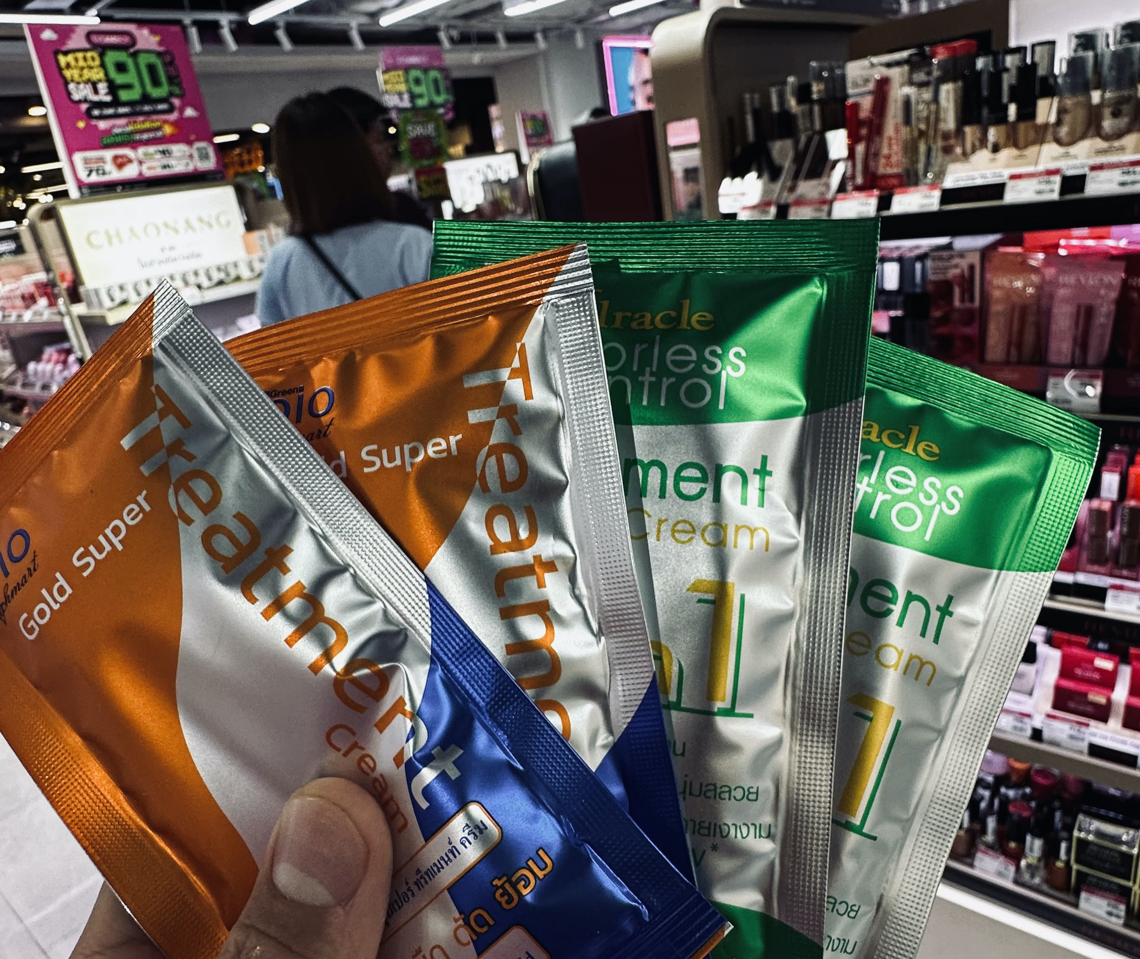 EVEANDBOY The Street Ratchada店で4つBioトリートメントを買ってみた