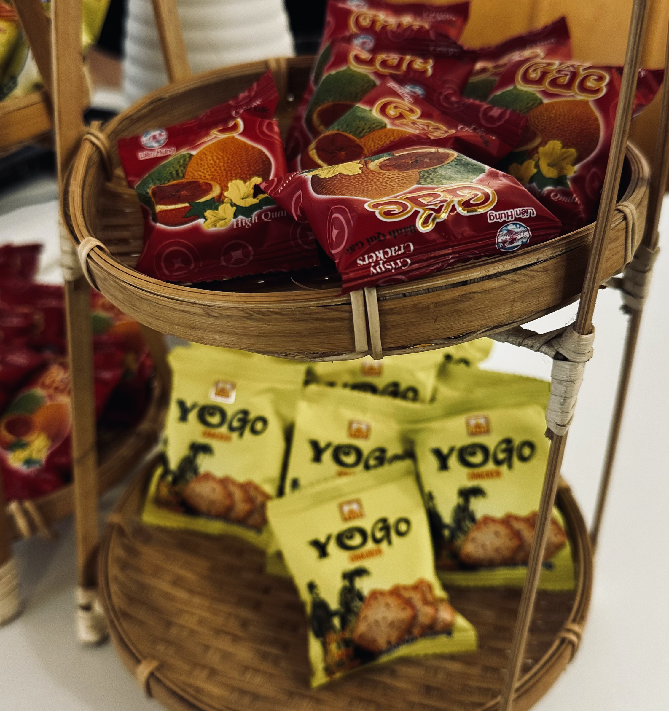 サイゴン オーセンティック ホステル（Saigon Authentic Hostel）のロビーのお菓子が食べ放題！