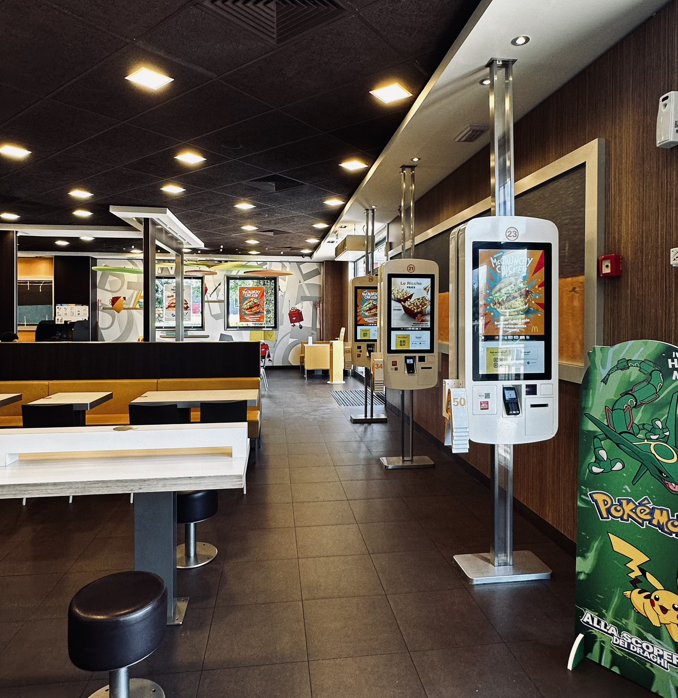 イタリアボローニャの店内の様子