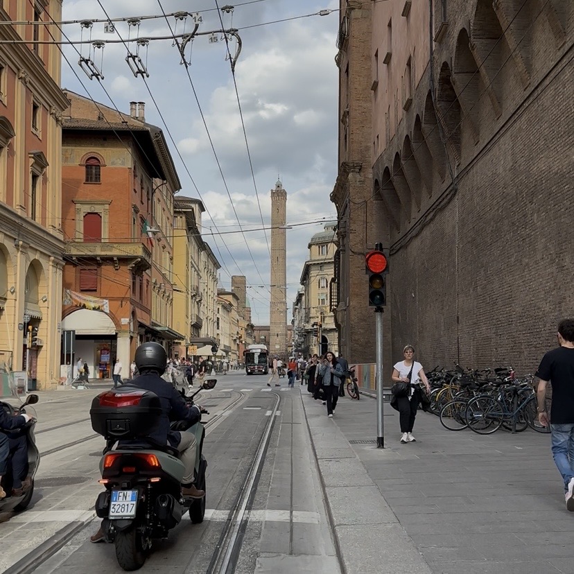ボローニャ市街の雰囲気